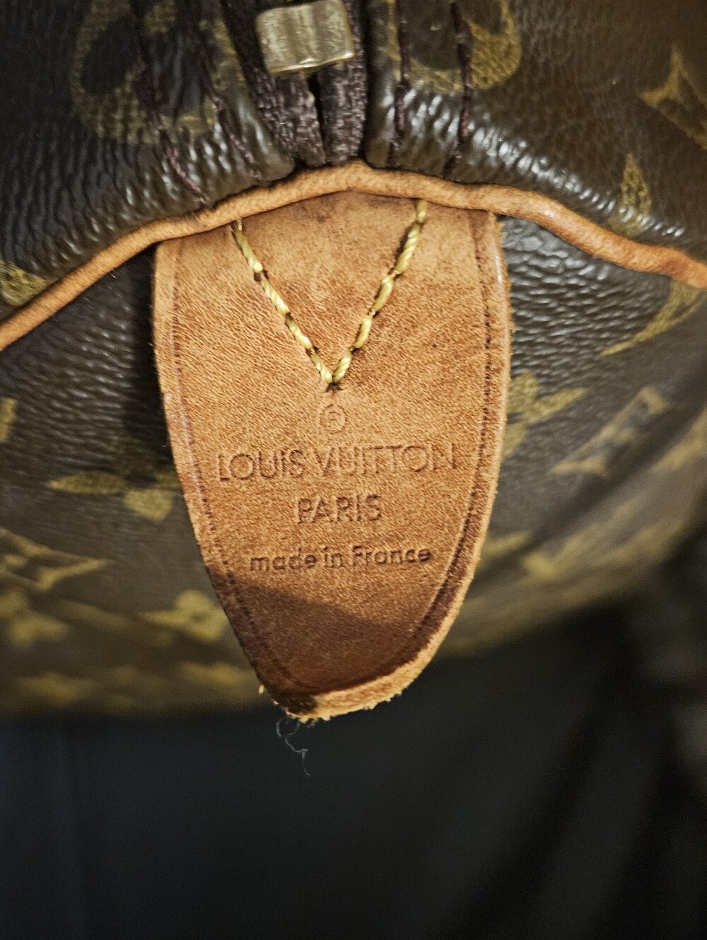 Louis Vuitton Monogram Speedy 35 W/ Free Wallet - Picture 8 of 13